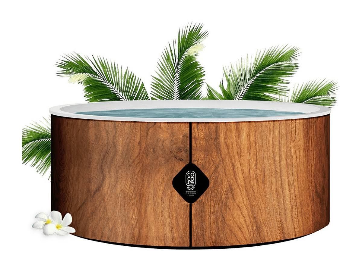 Coco Bain Piscine Bora Bora(Marron/Blanc)
