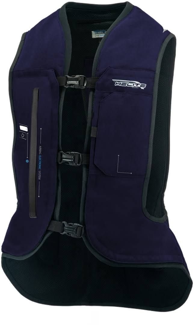 Gilet airbag Helite Turtle 2 orange(Noir/Bleu Marine)