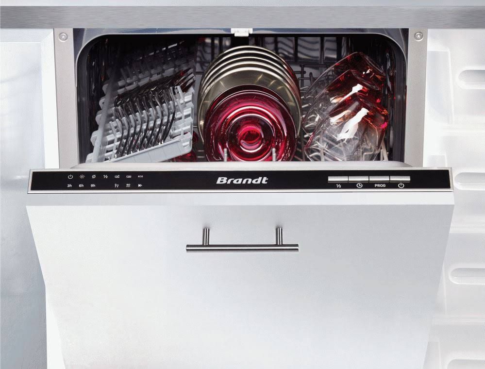 Lave-vaisselle tout encastrable Brandt VS1010J(Blanc)
