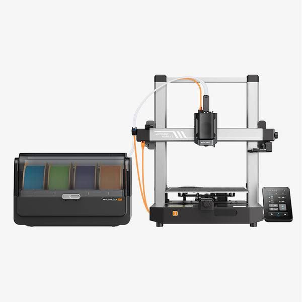 Anycubic Kobra 3 Combo - Modularité, Précision et Efficacité dans une Imprimante 3D Polyvalente(Noir/Gris)