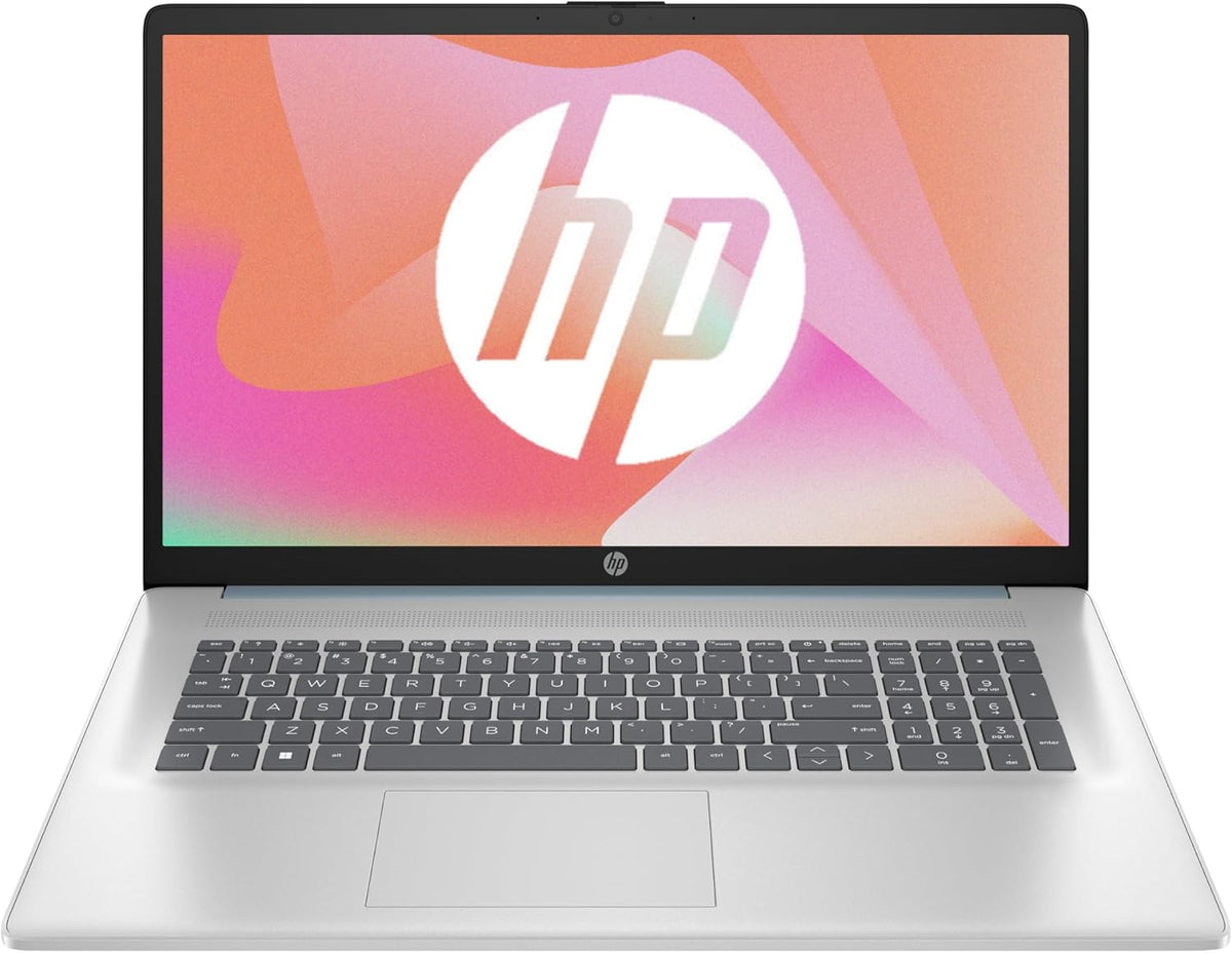 HP 17-cp2003sf Ordinateur Portable 17,3 FHD IPS, PC Portable (AMD Ryzen 5 7520U, RAM 16 Go, SSD 512 Go, AMD Radeon Graphics, Windows 11), Laptop Argent, Clavier AZERTY(Argent)