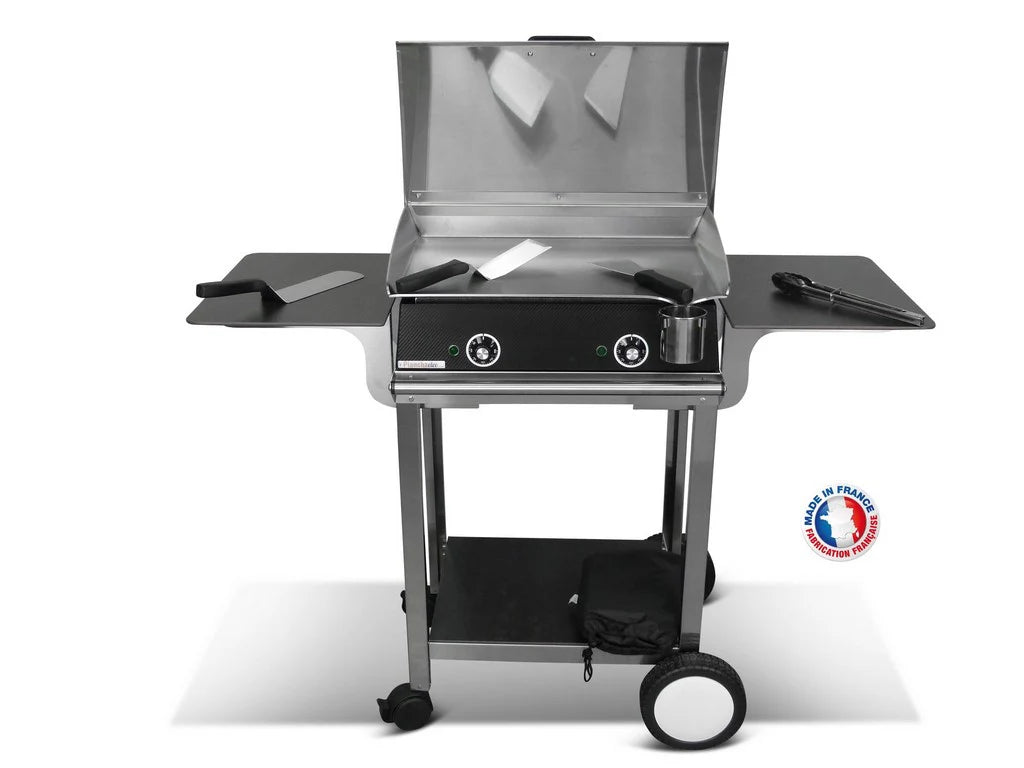 Pack plancha électrique  Lux 600 Carbon - Chariot Rivoli Planchaelec(SELLER_2026_64479)