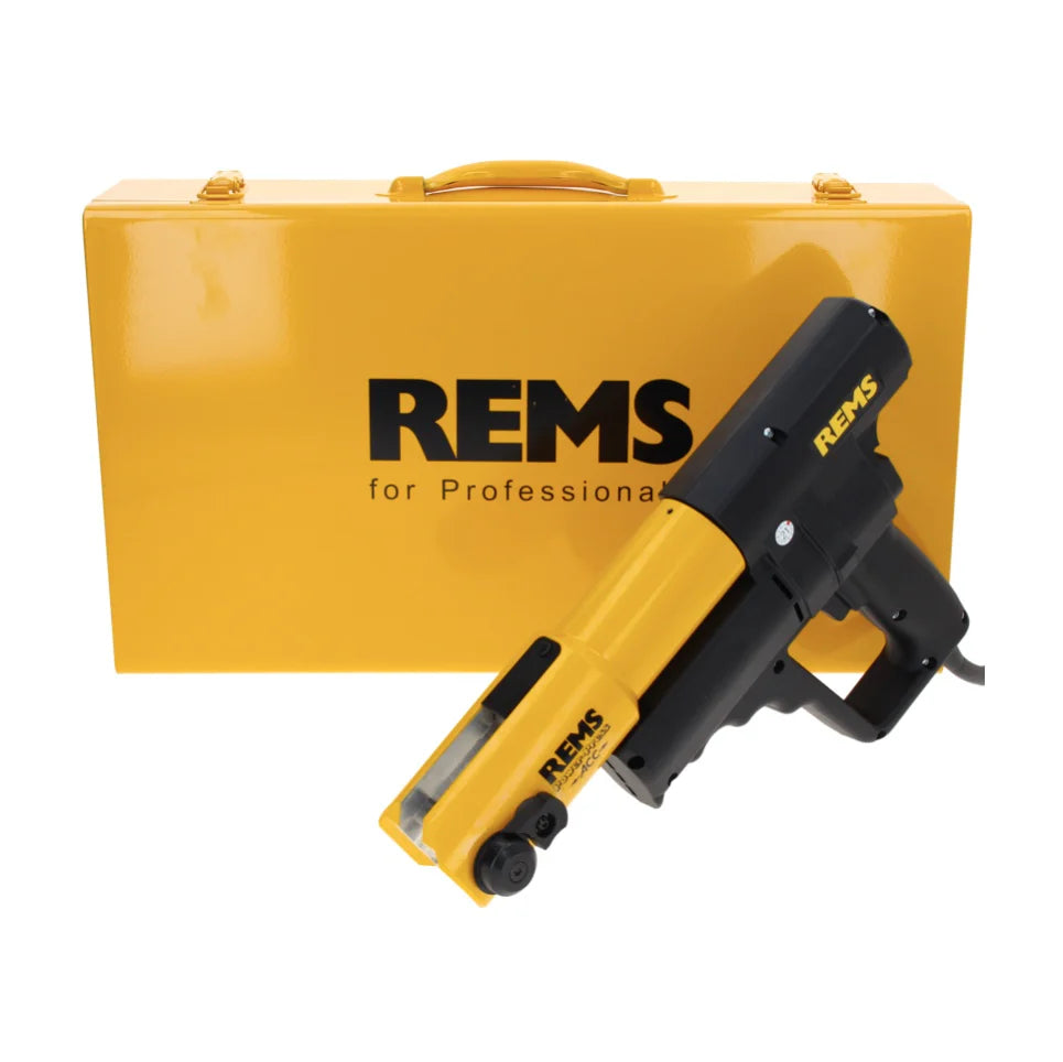REMS Power Press ACC Basic Pack presse radiale 450 W 32 kN + Coffret de transport (577010 R220)(défaut)